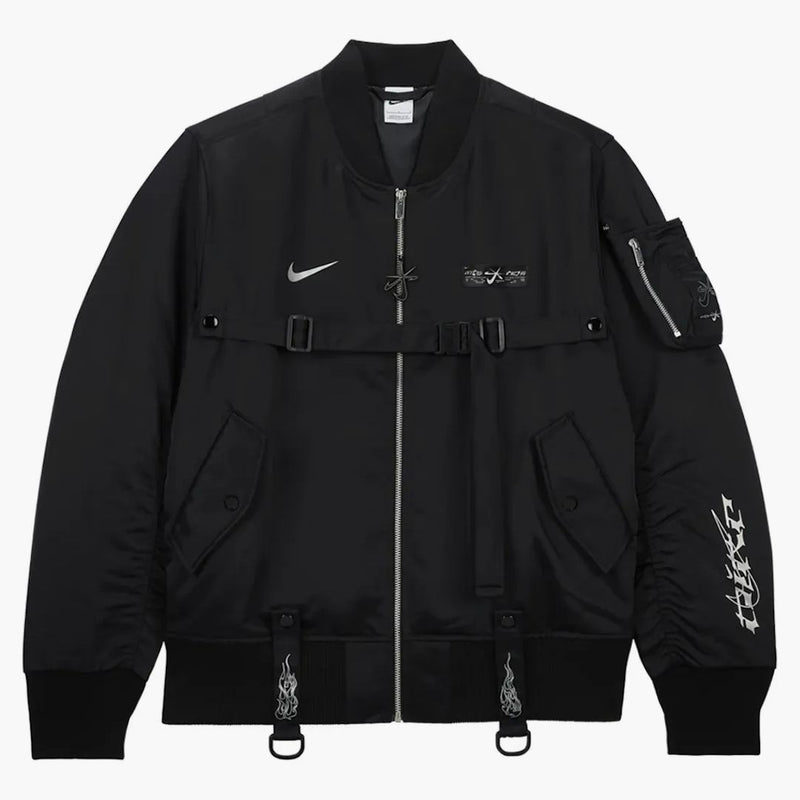 Nike X Megan Thee Stallion Bomber Jacket Black