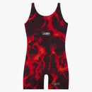 Nike X Megan Thee Stallion Women's 5" Bodysuit Black/light Crimson