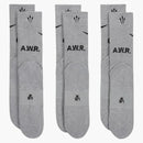 Nike X Nocta Crew Socks (3 Pairs) (asia Sizing) Grey