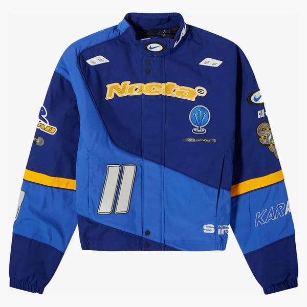 Nike X Nocta L'art Racing Jacket (asia Sizing) Deep Royal Blue/racer Blue/phantom