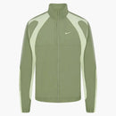 Nike X Nocta Northstar Nylon Track Jacket Oil Green/light Liquid Lime