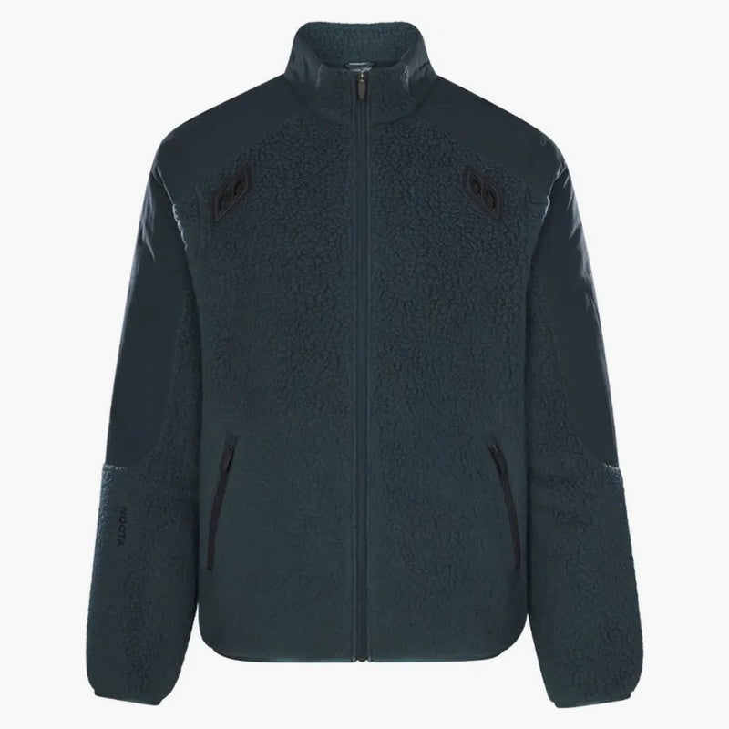 Nike X Nocta Tahr Sherpa Zip-up Jacket Deep Jungle