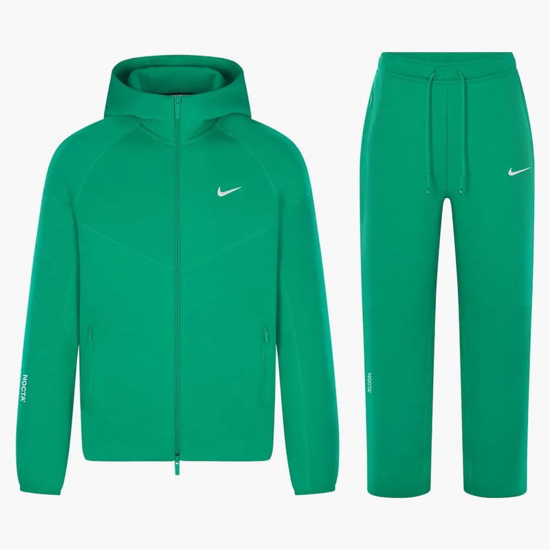 Nike X Nocta Tech Fleece Hoodie & Joggers Set Stadium Green/sail