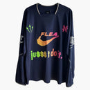 Nike X Nocta X Cpfm Wireless Uk Festival Exclusive Long Sleeve Jersey Navy