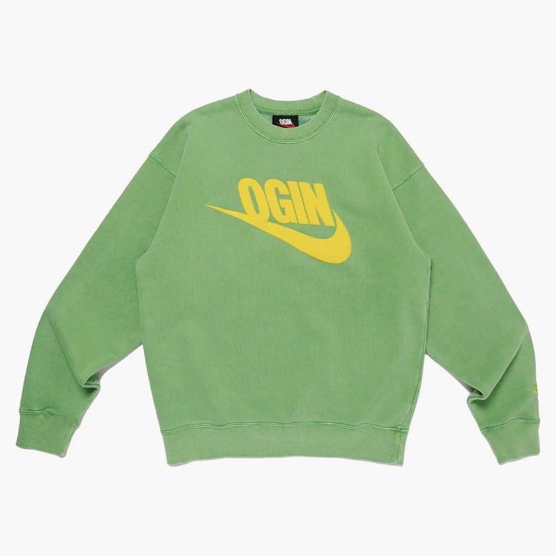 Nike X Nigo Nrg Fleece Crew Sweatshirt (asia Exclusive) Green