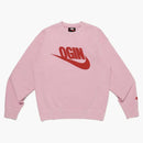 Nike X Nigo Nrg Fleece Crew Sweatshirt (japan Exclusive) Pink