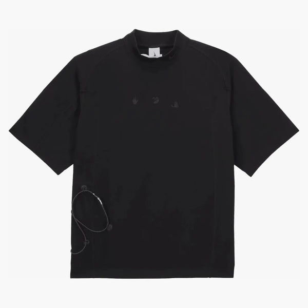 Nike X Off-white Short Sleeve Top (asia Sizing) Black