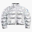 Nike X Olivia Kim Puffer Jacket Metallic Silver/black