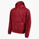 Nike X Paris Saint Germain Team 31 Courtside Monogram Football Jacket Team Red/gold Suede