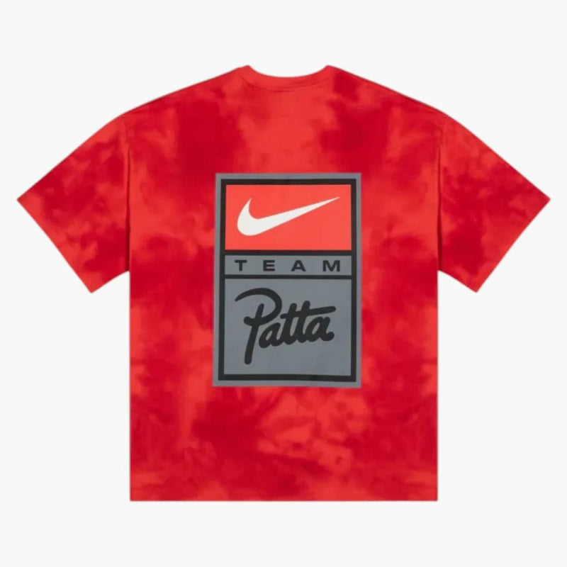 Nike x Patta Nrg GX Camiseta lavada (dimensionamiento de Asia) Rush Red/University Red/Gym Red