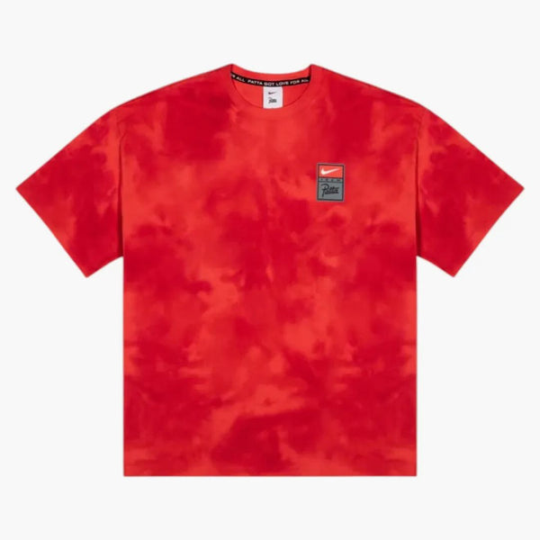 Nike x Patta Nrg GX Camiseta lavada (dimensionamiento de Asia) Rush Red/University Red/Gym Red