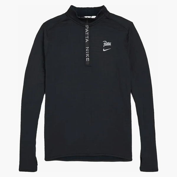 Nike X Patta Running Team 1/2-zip Top Black