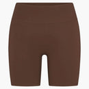 Nike X Skims Women's Matte 5" Biker Short Dark Sepia