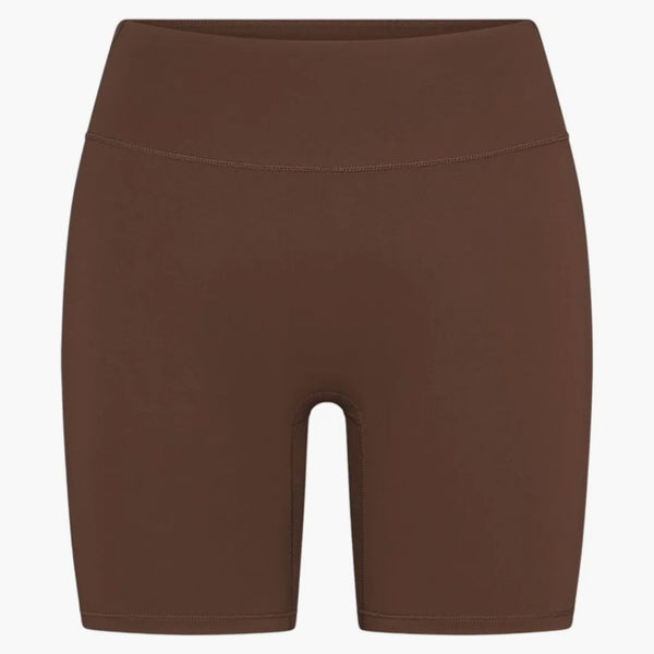 Nike X Skims Women's Matte 5" Biker Short Dark Sepia