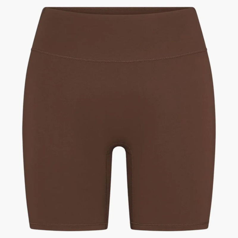 Nike X Skims Women's Matte 5" Biker Short Dark Sepia