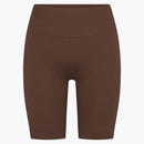 Nike X Skims Women's Matte 7" Biker Short Dark Sepia