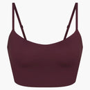 Nike X Skims Women's Matte Cami Bra Top Currant
