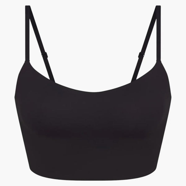 Nike X Skims Women's Matte Cami Bra Top Obsidian