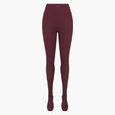 Nike X Skims Women's Matte Footsie Grip Legging Currant