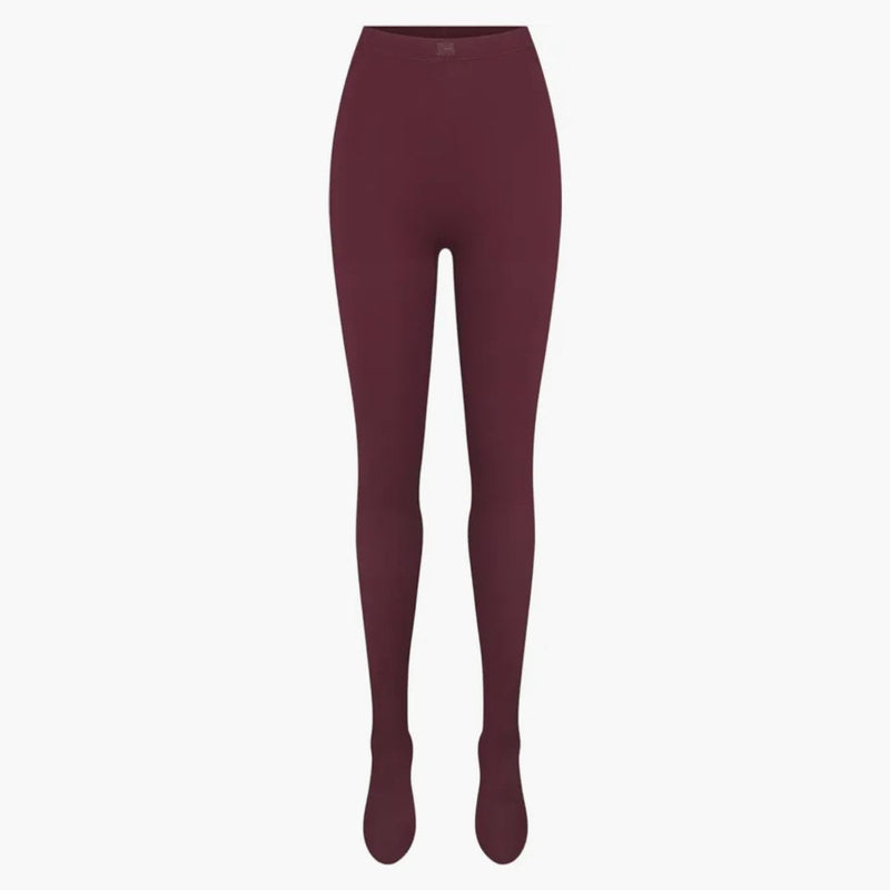 Nike X Skims Women's Matte Footsie Grip Legging Currant