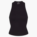 Nike X Skims Women's Matte Mock Neck Racer Tank Obsidian