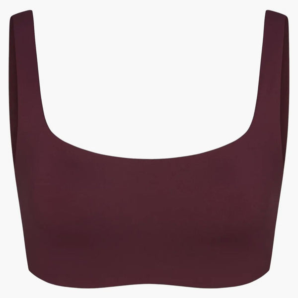 Nike X Skims Women's Matte Scoop Neck Bra Currant