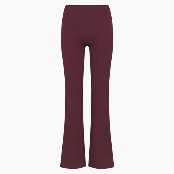 Nike X Skims Women's Matte Slim Flare Legging Currant