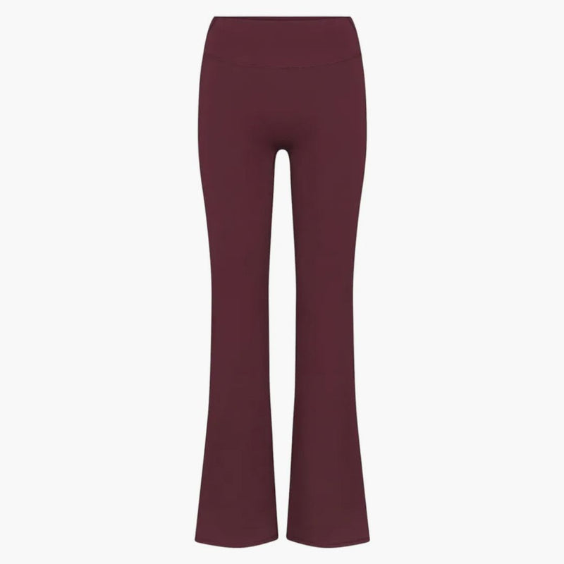Nike X Skims Women's Matte Slim Flare Legging Currant