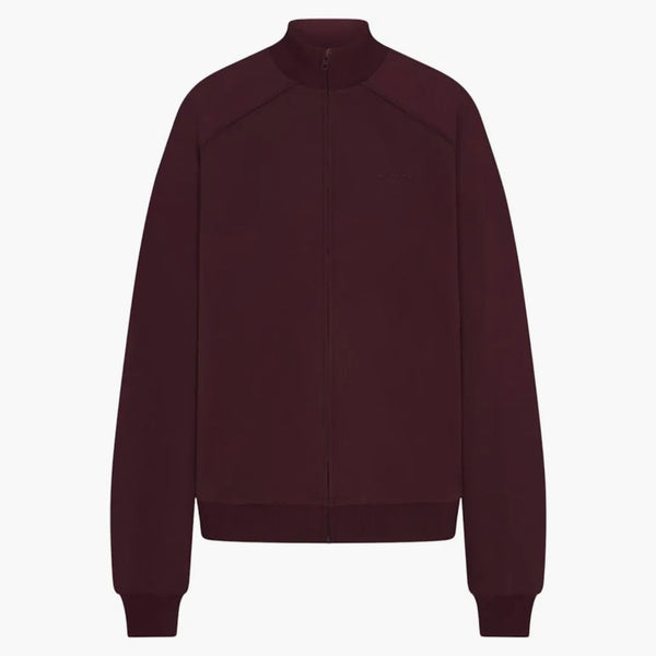 Nike X Skims Women's Matte Tricot Oversized Track Jacket Currant