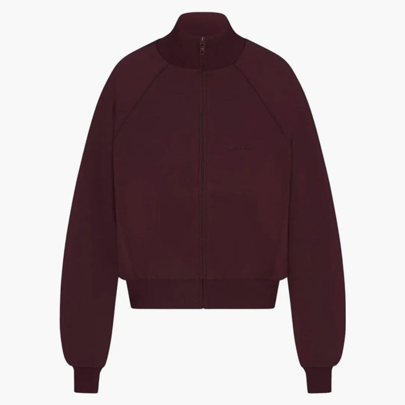 Nike X Skims Women's Matte Tricot Track Jacket Currant