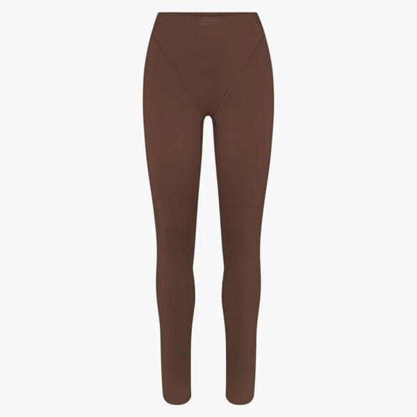 Nike X Skims Women's Matte V-line 26" Legging Dark Sepia