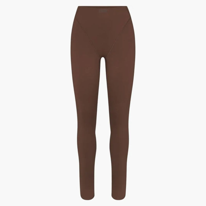 Nike X Skims Women's Matte V-line 26" Legging Dark Sepia