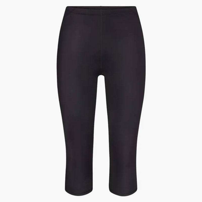 Nike X Skims Women's Shine Drawcord Crop 17" Legging Obsidian