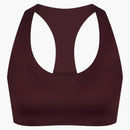 Nike X Skims Women's Shine Racer Back Bra Currant