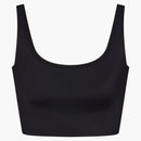 Nike X Skims Women's Shine Scoop Neck Bra Top Obsidian