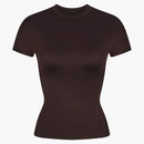 Nike X Skims Women's Shine Short Sleeve Mock Neck Top Phoenix