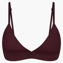 Nike X Skims Women's Shine Triangle Bra Currant