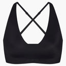 Nike X Skims Women's Shine V-neck Bra Obsidian