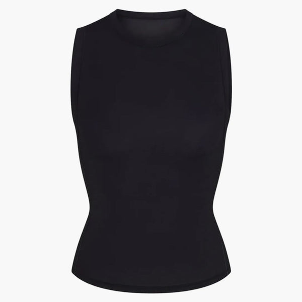 Nike X Skims Women's Weightless Layers Sleeveless Top Obsidian