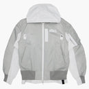 Nike X Sacai Layered Bomber Jacket Gray Fog