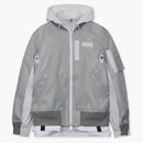 Nike X Sacai Layered Bomber Jacket Gray Fog (Womens)