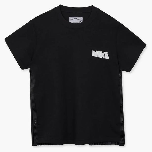 Nike X Sacai Ss Fleece Top Black (Womens)