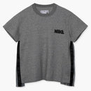 Nike X Sacai SS Fleece Top Dark Gray Heather (Womens)
