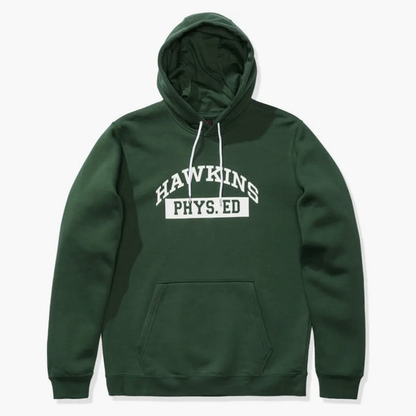 Nike X Stranger Things Hawkins High Hoodie Green