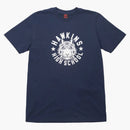 Nike X Stranger Things Hawkins High Tee Navy Blue