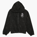 Nike X Stussy Striped Wool Jacket (asia Sizing) Black