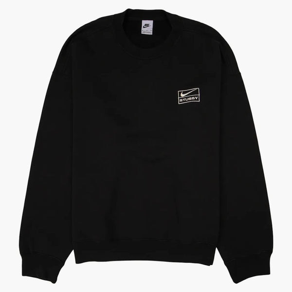 Nike x Stussy Wash Crew Fleece (Asia Dimenze) černá