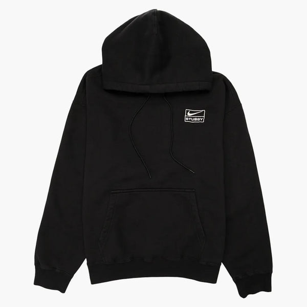 Nike X Stussy Washed Hoodie (Asia Dimenzed) Černá