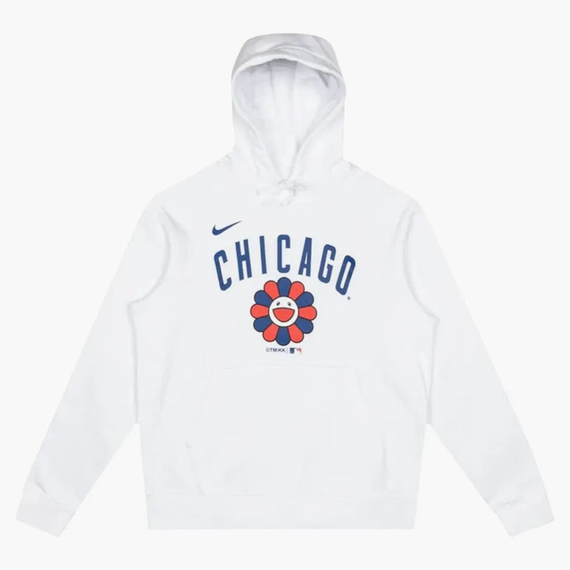Nike X Takashi Murakami X MLB World Tour Tokyo Series 2025 Cubs Hoodie White