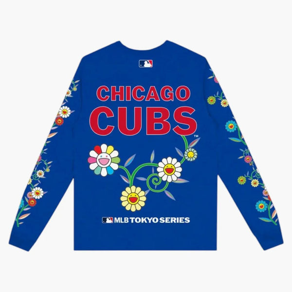 Nike X Takashi Murakami X MLB World Tour Tokyo Series 2025 Cubs L/S Tea Blue